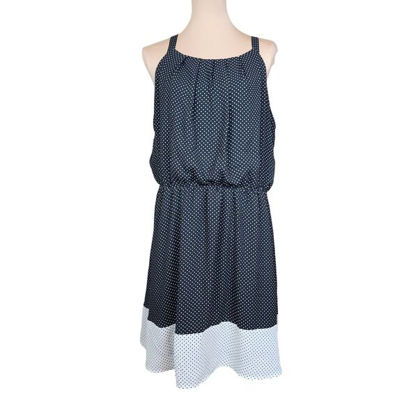 Maurices Black & White Polka Dot Dress - Picture 1 of 5